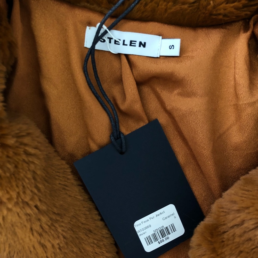 NEED SUPPLY (STELEN) FAUX FUR COAT - Picture 4 of 5